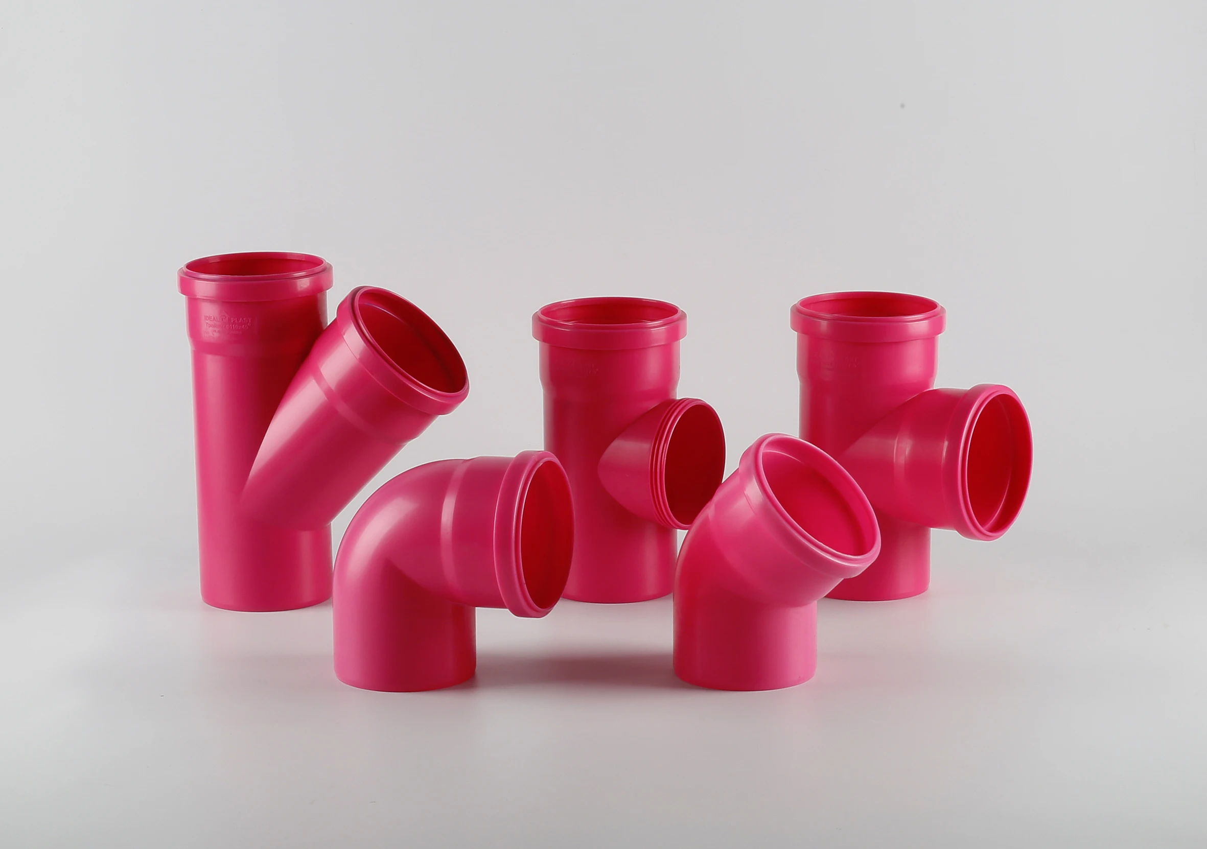 
High precision plastic drainage upvc tee pipe fitting injection mould 