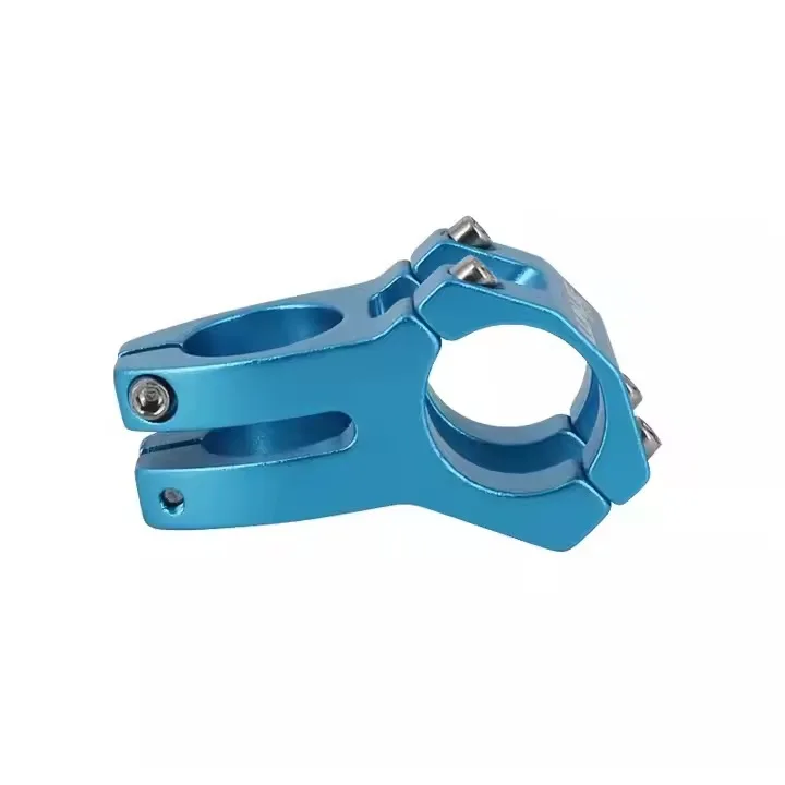 LUNJE MTB Bike Stem 31.8x45mm Bicycle High-strength Short Handlebar Stem Aluminum Alloy Bridge Racing Downhill Bike Stem