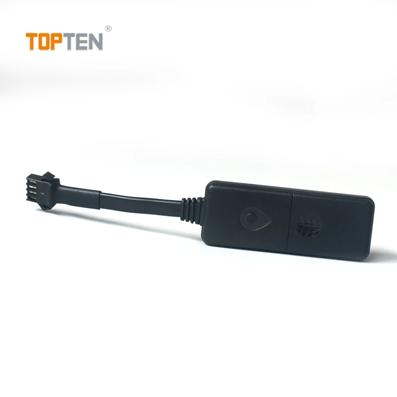 TOPTEN Mini GPS Car Alarm LT03 Easy to Hide Motorcycle GPS Tracker with Movement Alarm(TN)