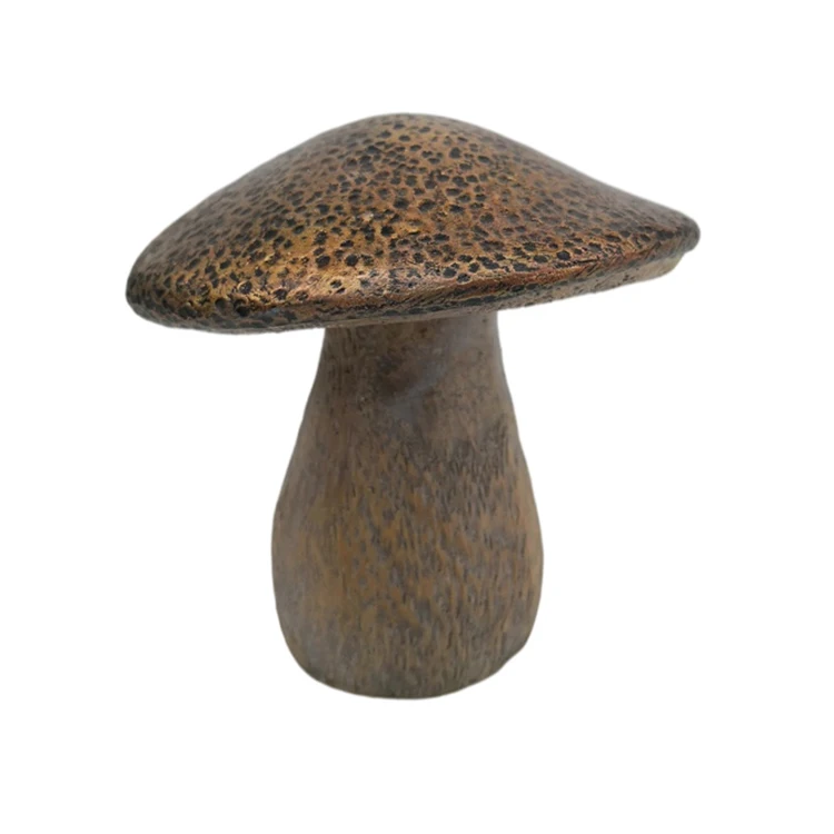 Wholesale sellers miniature polyresin 3d resin mushroom arts and crafts statues