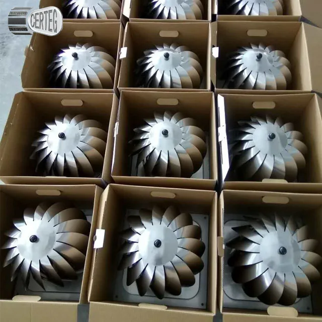 
2020 New Exhaust fan non-owered wind vantilation Good quality Roof turbine Ventilator 