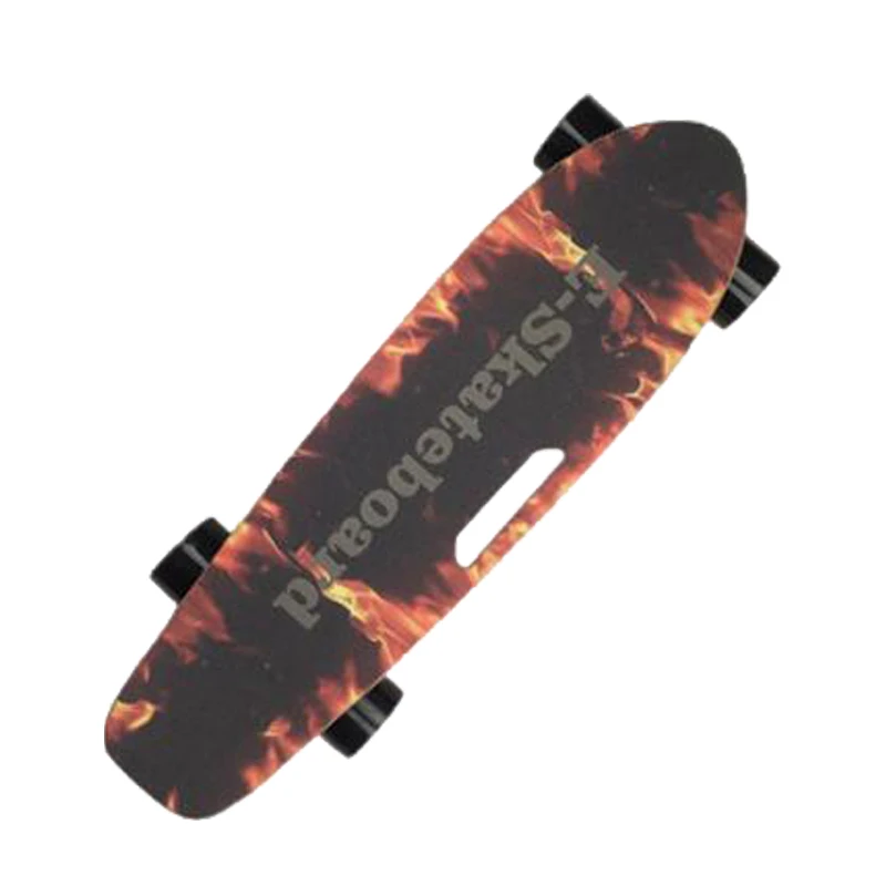 2022 dual motor 350w 24v maple deck longboard remote electric skateboard for extreme sports