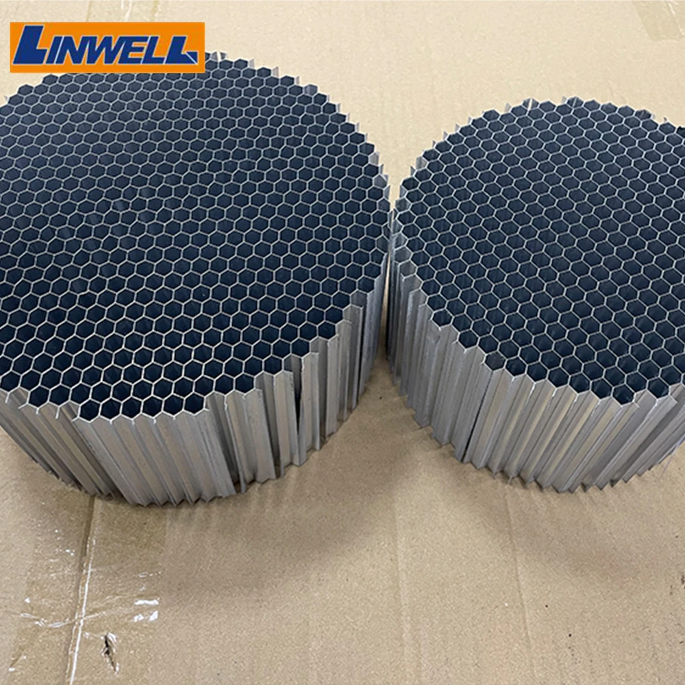 Mri Room Emc Ventilation Panels 0.04X7X20 Aluminum Honeycomb Hexagon Aluminum Core Shape Alloy Honeycomb