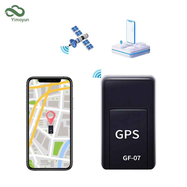 GF-07 mini GPS Tracker Built-in magnets Remote Recording mini gps for Car Locator