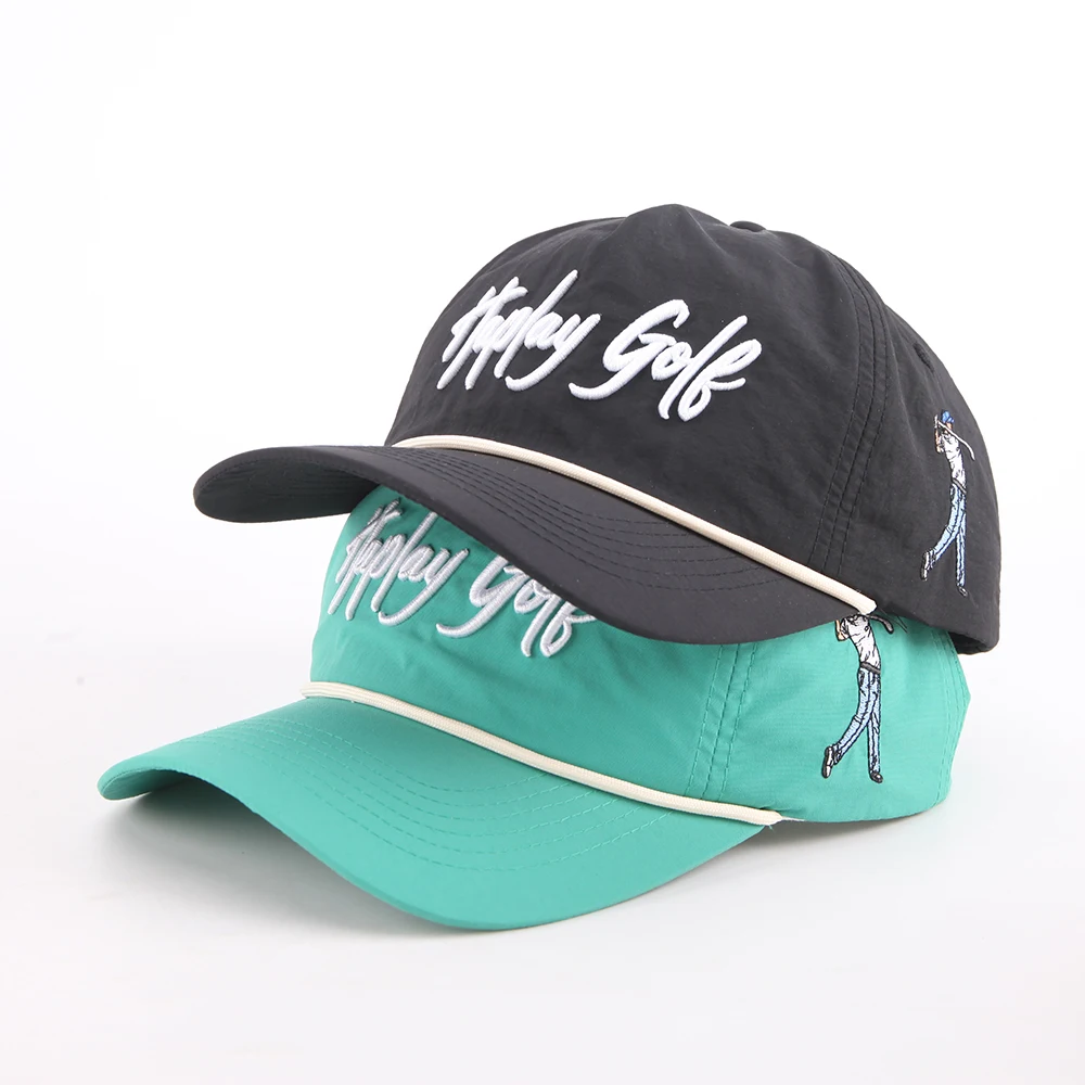 Wholesale Fashion New Designer Nylon Sports Hats High Quality Golf Outdoor Baseball Caps for Men