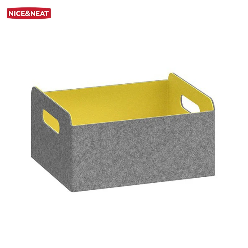 Storage Baskets Shelf Bins Organizer Felt Box For For Kids Toys Magazine Books Clothes