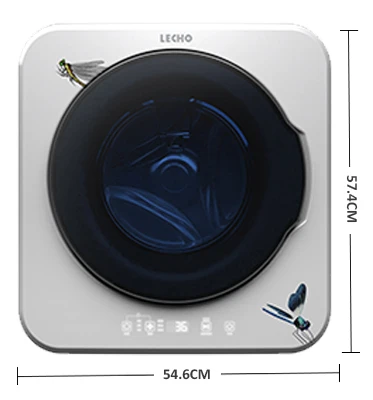 Китайские производители LECHO, малошумная умная мини-стиральная машина, настенное крепление для детей