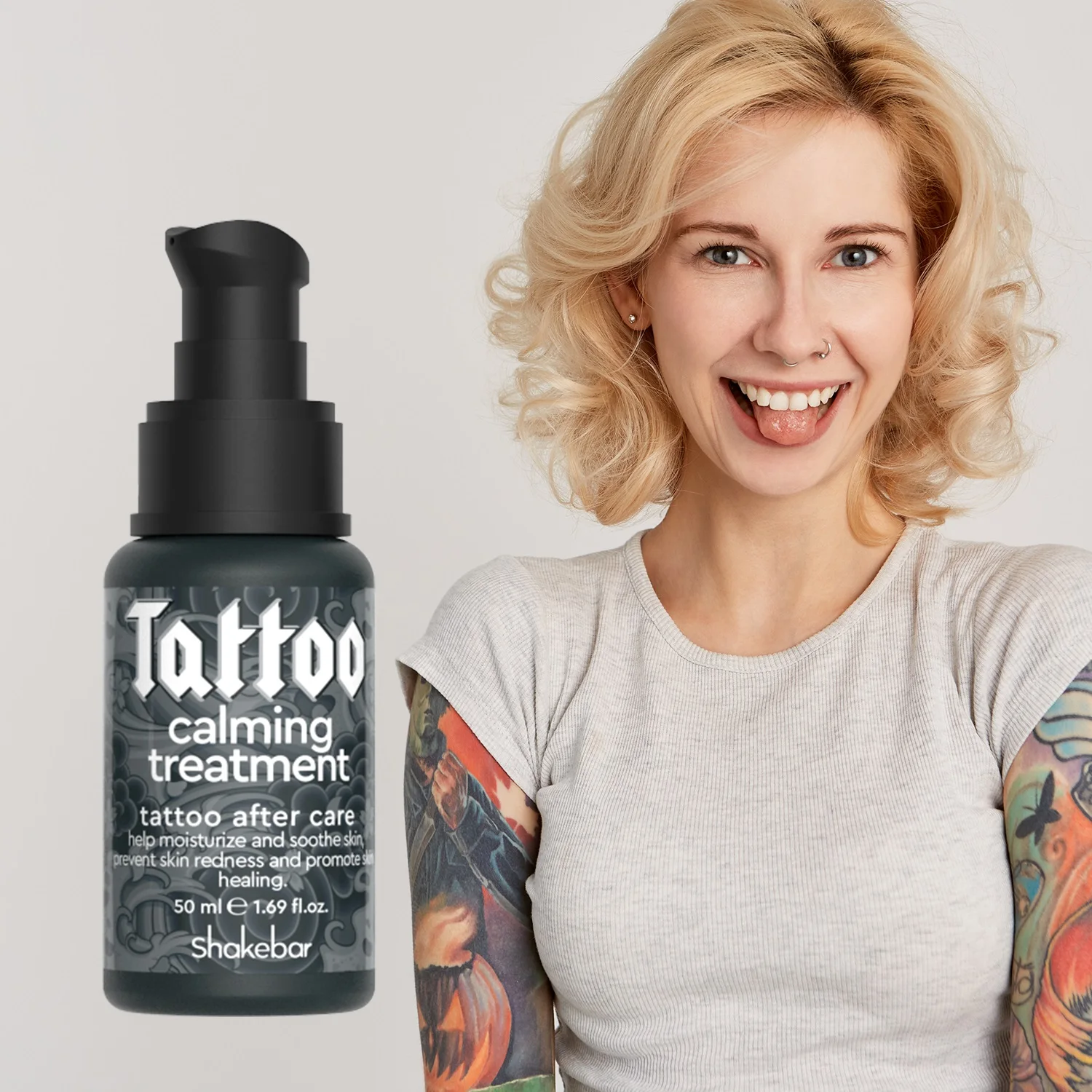 OEM/ODM Tattoo Cream Private Label Natural Organic Tattoo After Care Ointment Balm Tattoo Calming Treatment Butter Cream Lotion
