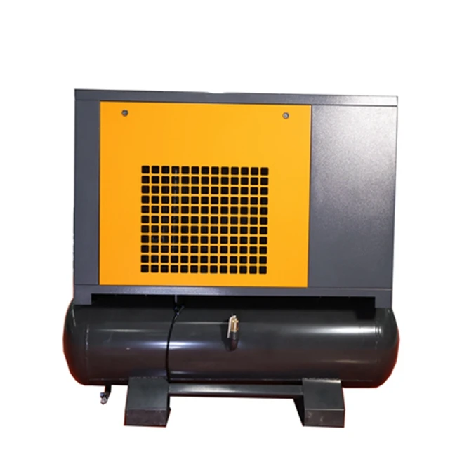 High Quality 8Bar Integrated Screw Air Compressor 7.5KW 10HP 380V/50HZ Fixed Speed Oil Injected Air Compressor