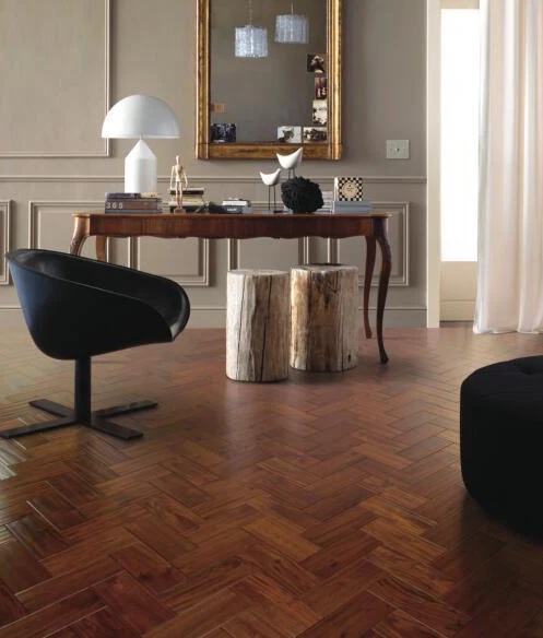 
SJR Suitable For bathrooms Kasai Timber Parquet18Mm Thickness Hard Wood Flooring 