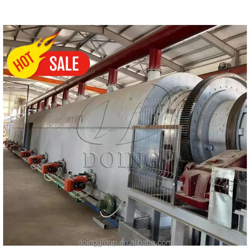 Small 500kg-Big 50TPD Tire and Rubber Pyrolysis Plant Efficient Plastic to Fuel Oil Pyrolysis Recycling Machines