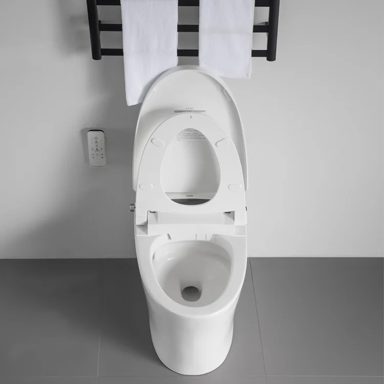 High quality 110 V bathroom ceramic intelligent toilet wc bidet smart  toilet seat smart toilet