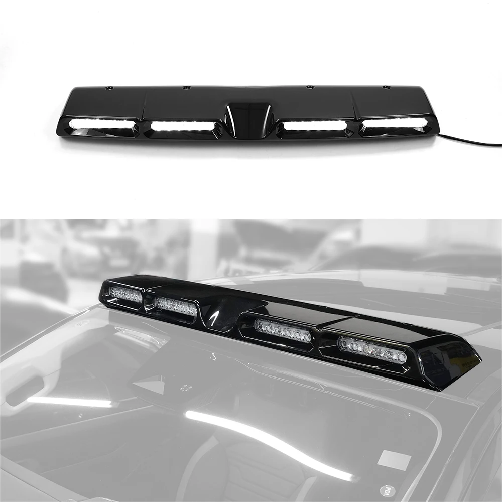 High Quality Front Glossy Black top light LED Roof Light For Ford Ranger Car exterior accessories
