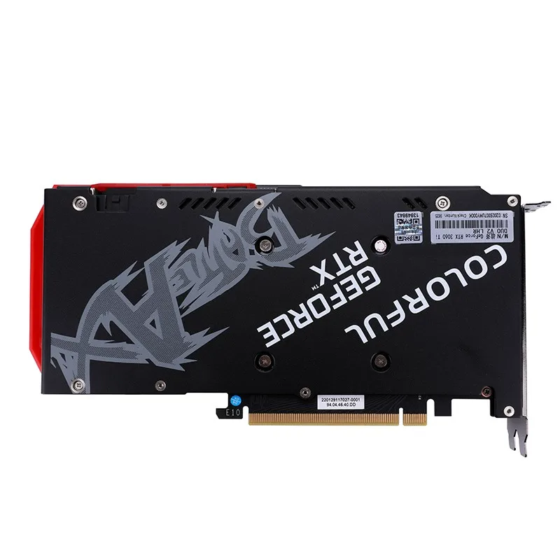 Hot Sell GeForce Colorful RTX 3060 Ti 320bit 8G Graphics Card with GDDR6 Memory Support
