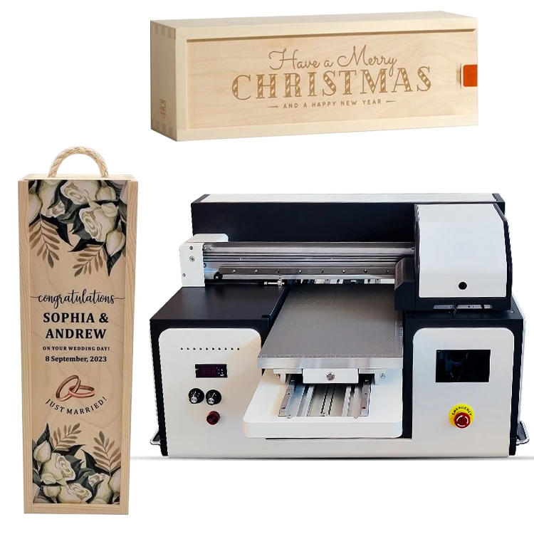 3D Effect A3 UV Flatbed Printing Machine 3050 6040 small Size Printer with TX800 XP600 I3200 Head