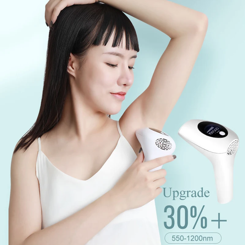 Portable home use laser hair remover device ipl laser hair ice cooling removal device