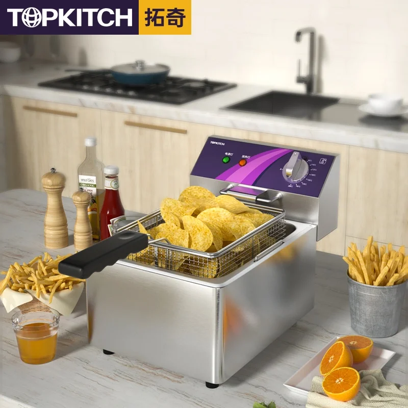 Topkitch Brand OEM ODM Factory Made Nice Cooking Experience Industrial Kitchen Equipment Onion Fryer