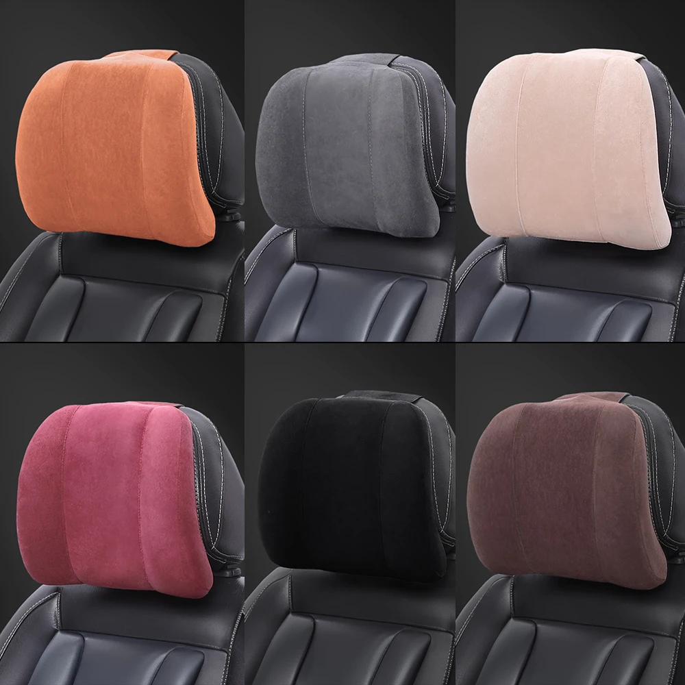 High resilience memory foam  car accessories car head pillow for relief driving tired