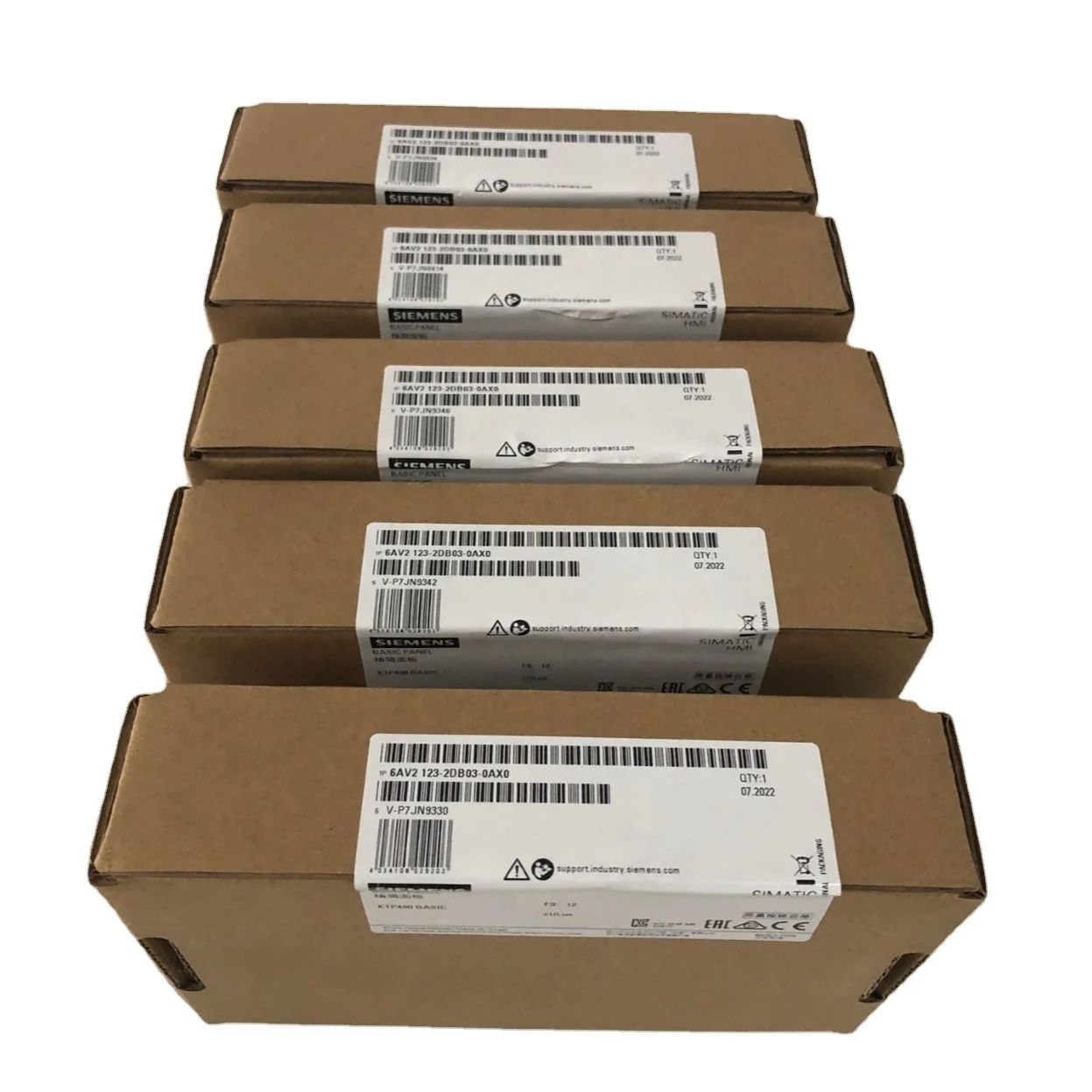 100% new and original SIMATIC HMI, KTP400 Basic panel 6AV2123-2DB03-0AX0