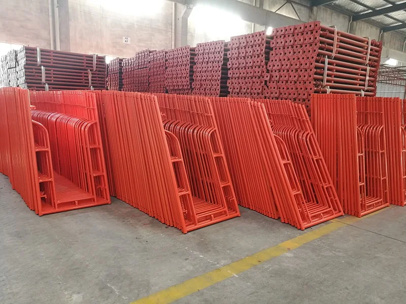 Sale Q345 Galvanized Galvanized Tower Andamios Steel Adjustable Mason H Frame Scaffolding System for Construction