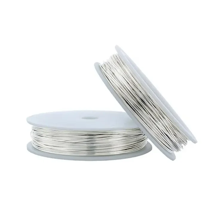 18 / 22 gauge  99.99%Good Conductivity elctro aquipment  asssemblies  Speaker cable silver 999 9999 4n 5n OCC silver wire