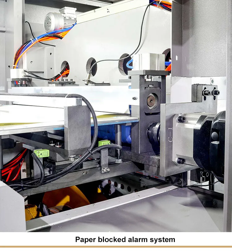 roll paper embossing stripping die cutting machine with low price