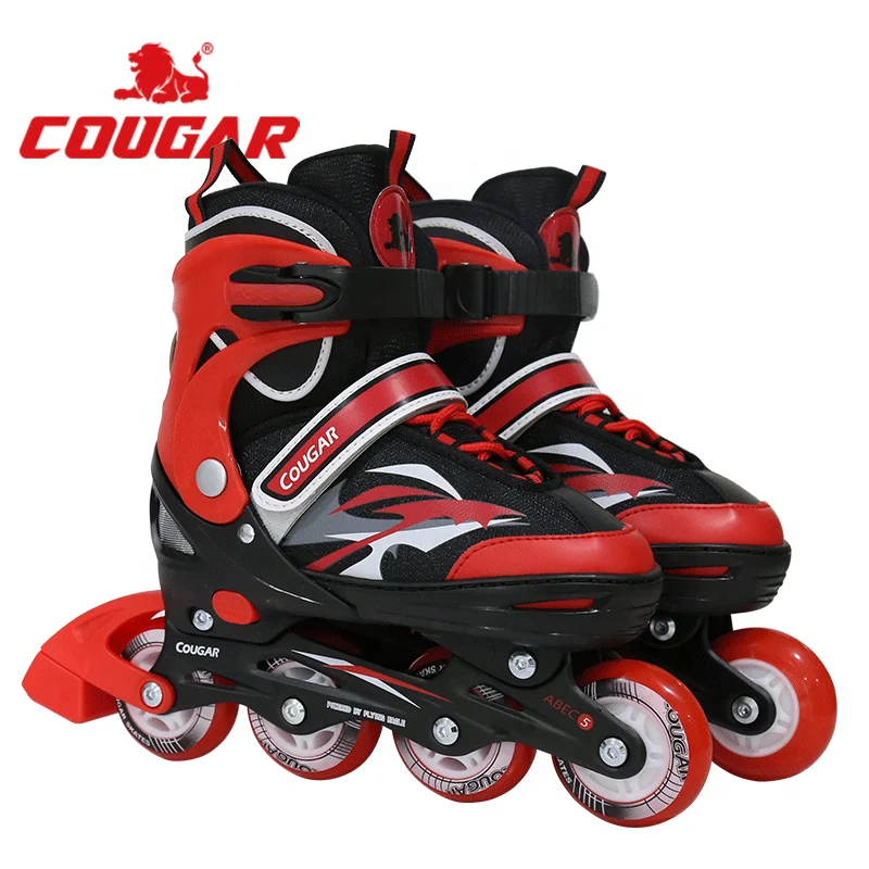 Cougar Wholesale Roller Skate Inline Skates Quad Wheels Custom Skating Shoes For Boys Girls
