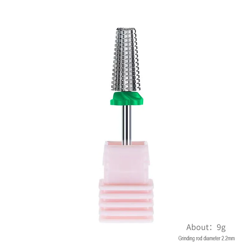 5 in 1 Nail Drill Bit 3/32 Tungsten Nail Drill Bit Electric Cuticle Clean Burr Remove Gel Tool Nail Drill Bit