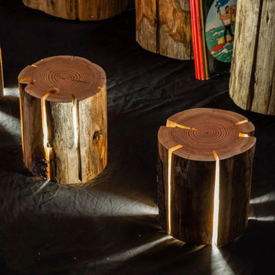 Outdoor waterproof IP54 rural stump garden LED decorative landscape lamp