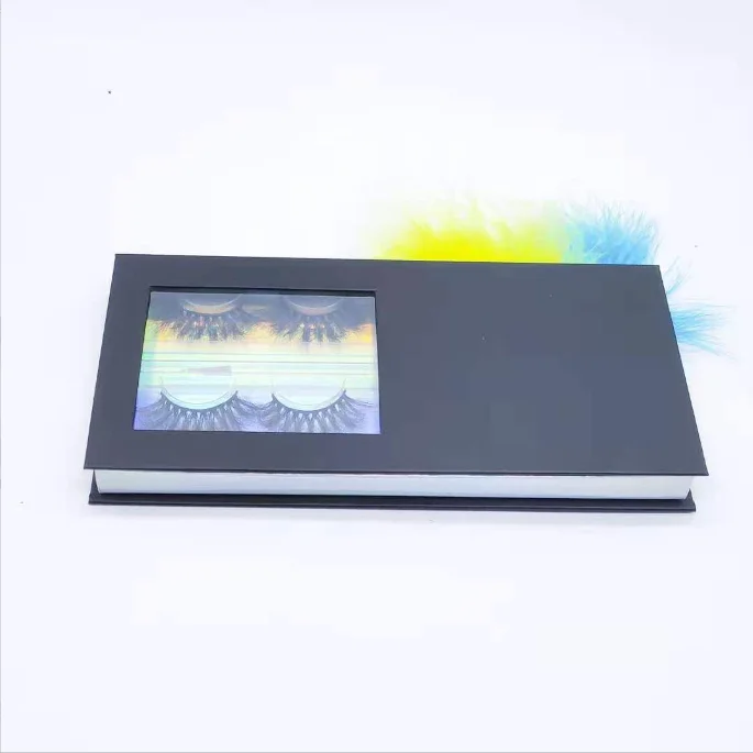 wholesale 15--30mm fluffy faux mink lashes private label mink eyelashes vendor false lashes packaging boxes