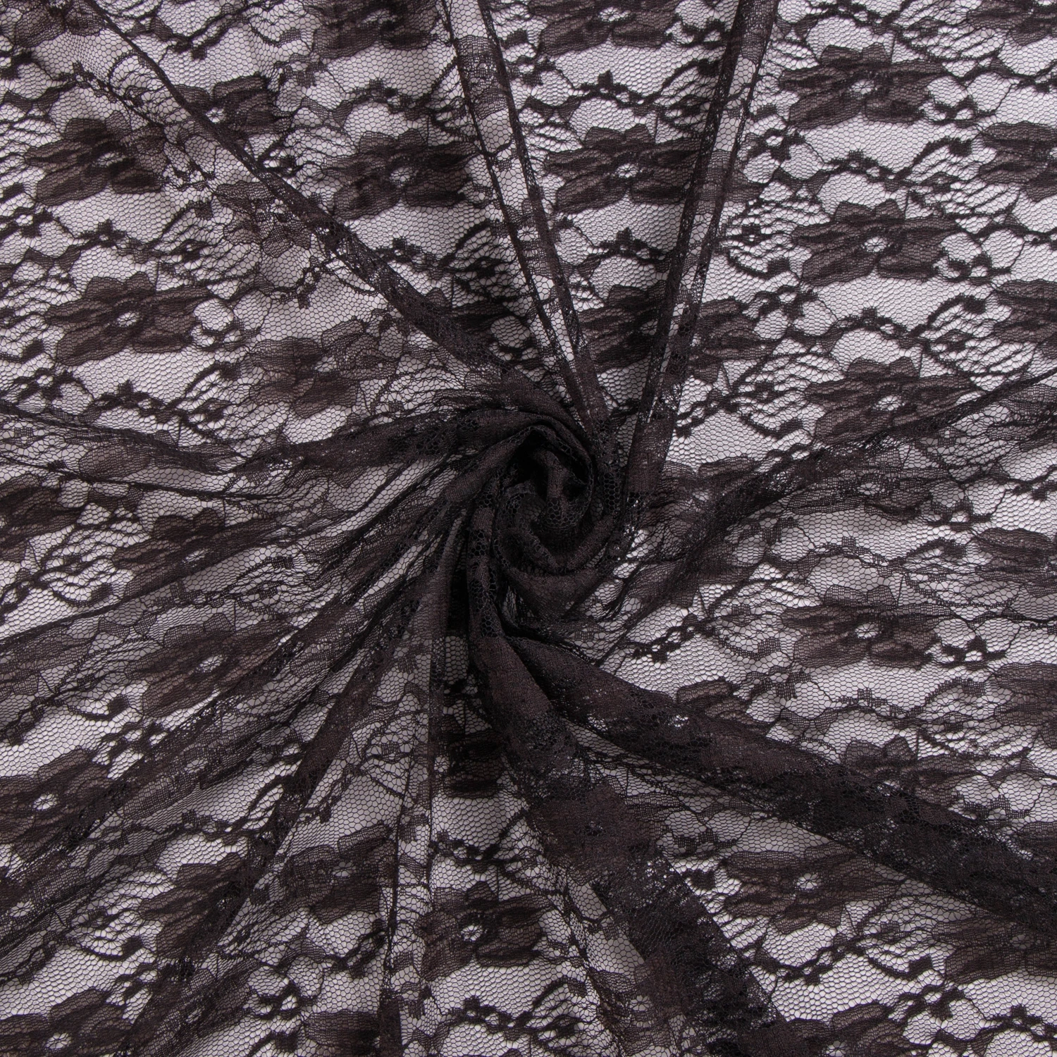 New Fashion Buy Jacquard Black Plum Blossom Fabrics Mesh Fabric Tulle Lace 100% Polyester Woven Embroidered Soft Hand Feeling