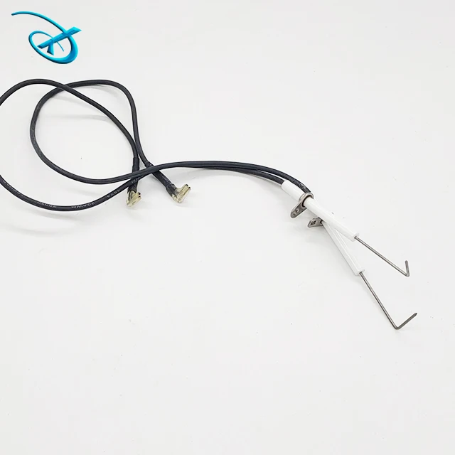 
gas grill spark ignition electrode piezo igniter with battery 