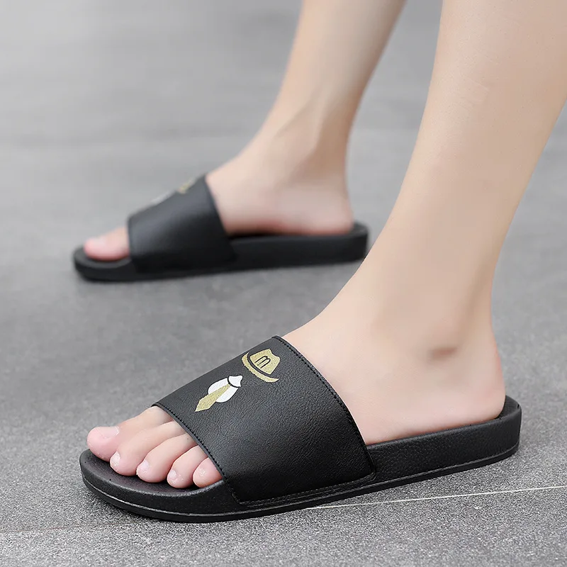 Designer Sandals Customized Slides,Custom Logo Black Slides Sandal Men,Custom Printed Slippers Slides Footwear