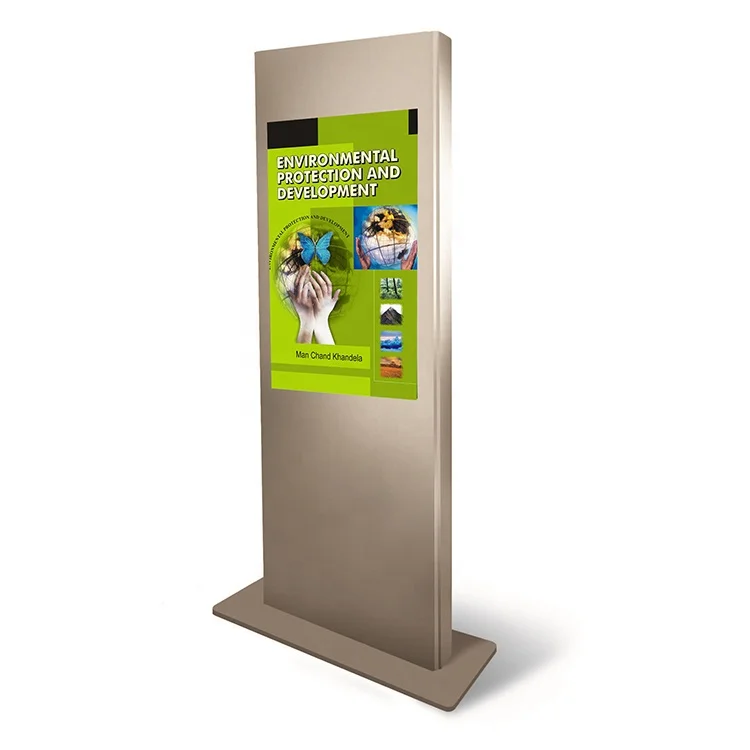 
Factory Customized 55 inch floor stand digital signage, totem, touch screen lcd advertising screens 