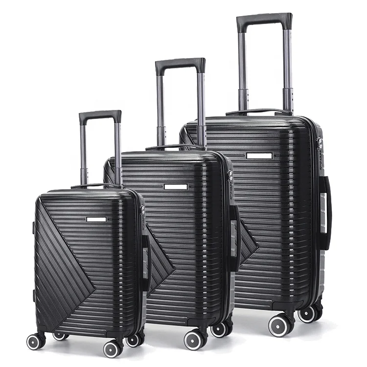 Light Weight Business Travel Trolley Hard Shell Case Suitcase PP Luggage