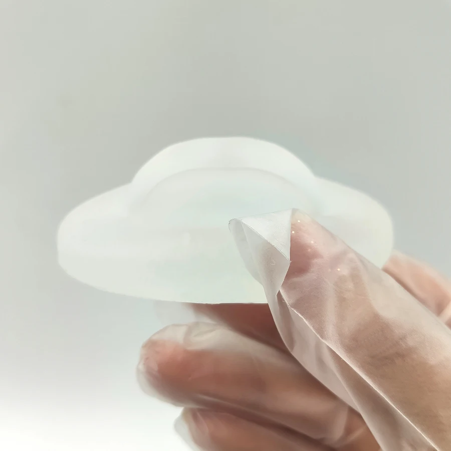 Transparent Permanent Makeup Lips with Teeth Practice Skin 3D Latex Silicon Practice Skin