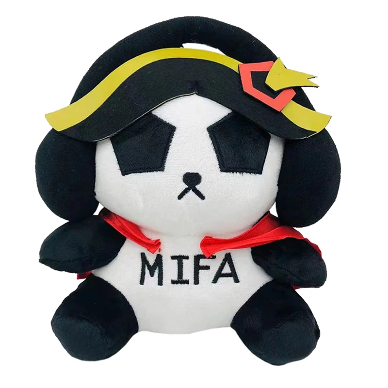 Wholesale OEM Rock Style Panda Plush Doll Toy Soft Plush Panda Family Keychain Plush Toys