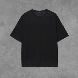 2022 summer high quality 100% cotton round neck half sleeve vintage unisex custom t-shirt