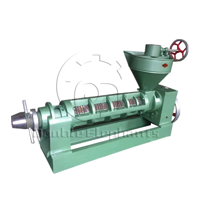 cheap 6YL-130 soybean palm kernel cotton screw oil press mill hemp oil processing equipment