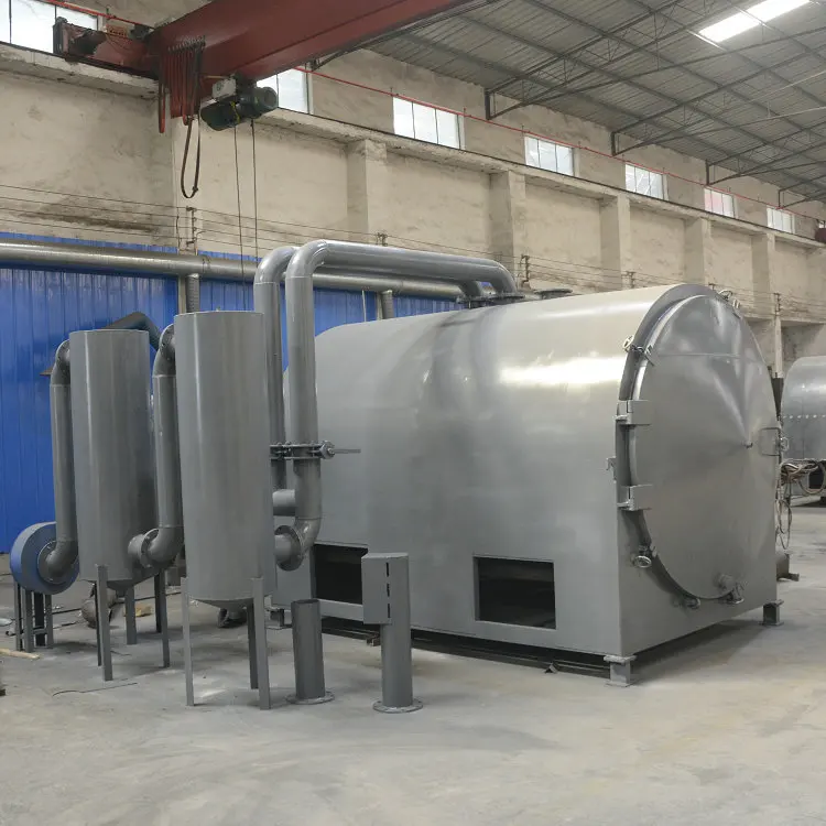  High temperature carbonization furnace biochar machine with factory price