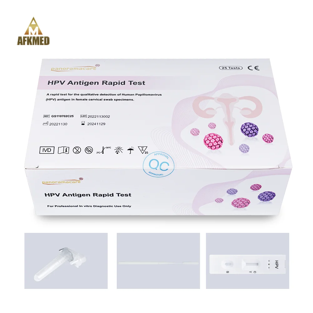Wholesale Price High Quality One Step Home Use Brand New CE Certificate HPV Test Rapid Test Kit