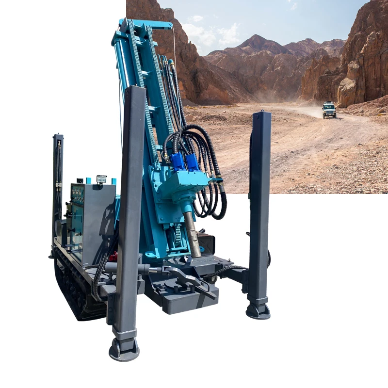 2024 Hongrun drill rig Pneumatic Crawler DTH Drill Rig