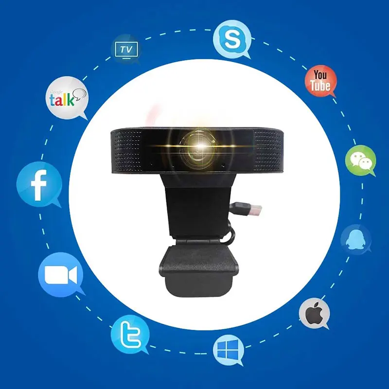  USB веб-камера Веб-камера 1080P HD 2.0MP ноутбук PC Camera онлайн обучении видео чату 