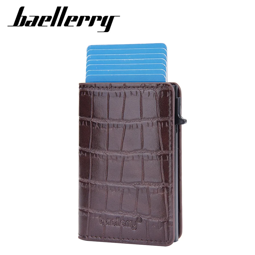 Crocodile Travel Passport Holder PU Leather Wallet Blocking Slim Wallets And Card Holders For Men