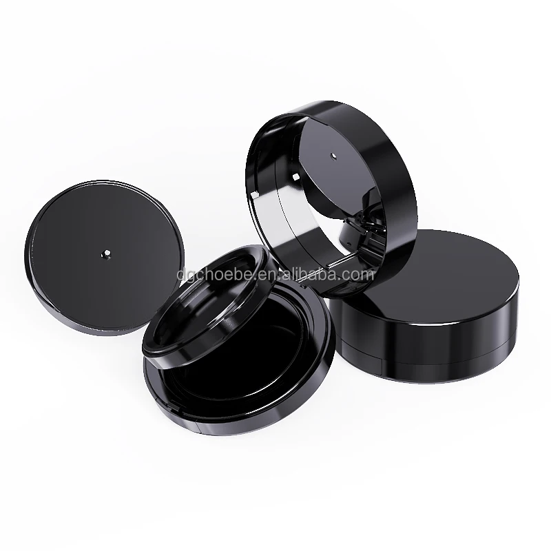 Cosmetic jar Empty Compact Powder Case Recyclable Face Powder Air Cushion BB CC Cream Packaging Stamping Embossing