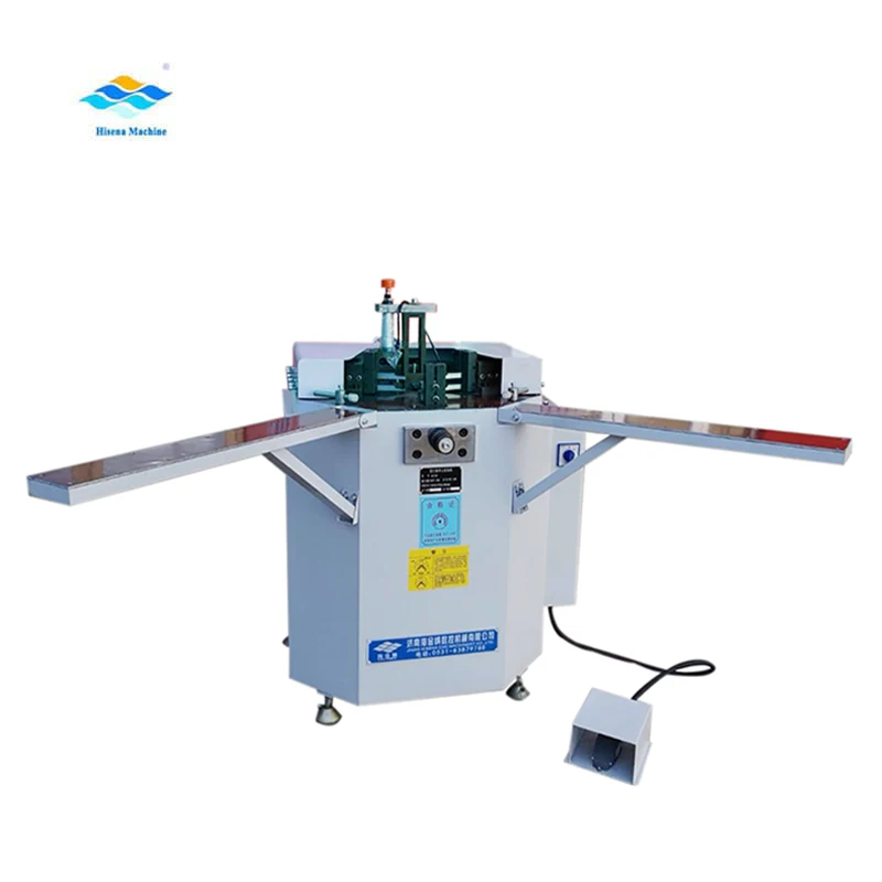Aluminum curtain wall window corner crimping automatic hydraulic aluminum workshop machinery