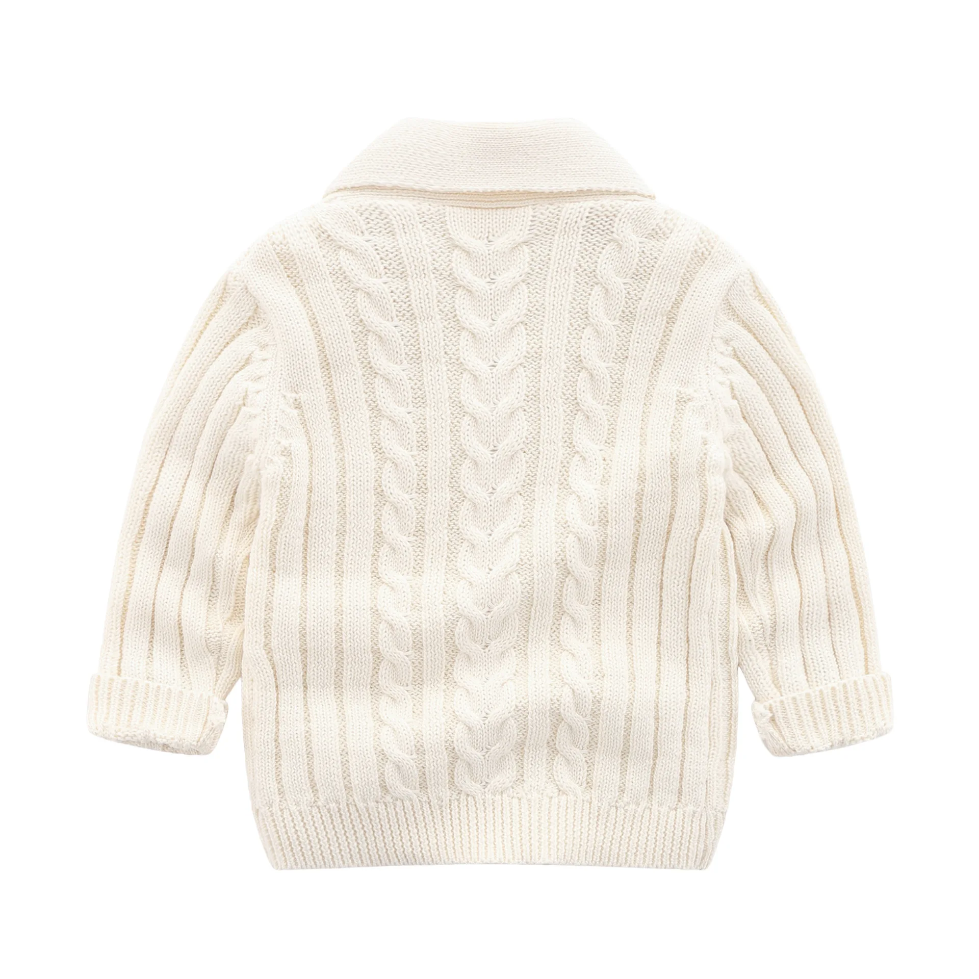 Baby knitted coat autumn winter new baby sweater knitted cotton cardigan handsome knitted coat high quality
