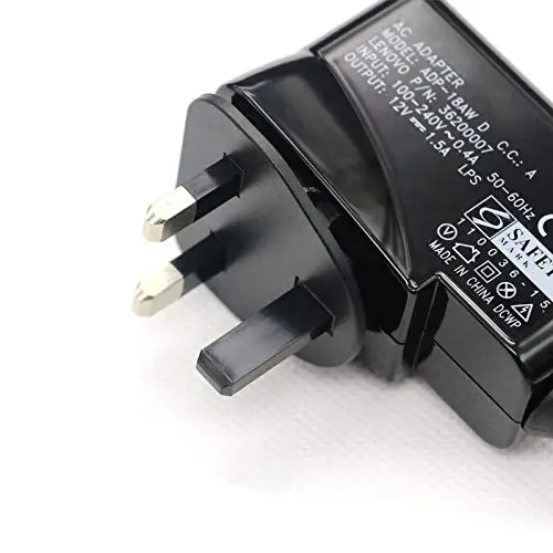 szhyon ADP-18AW D 18W 12V 1.5A 30 Pin UK Tablet Charger compatible with Lenovo IDEAPAD S1 IDEAPAD K1 ADP-18AW D 36200007