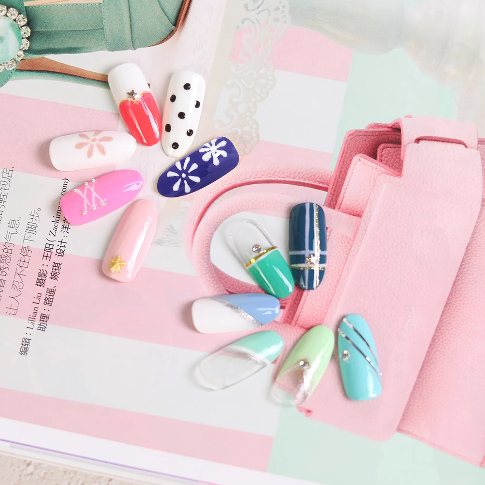 Nail Painting Drawing Design Colour Art Painting Nail Gel Polish