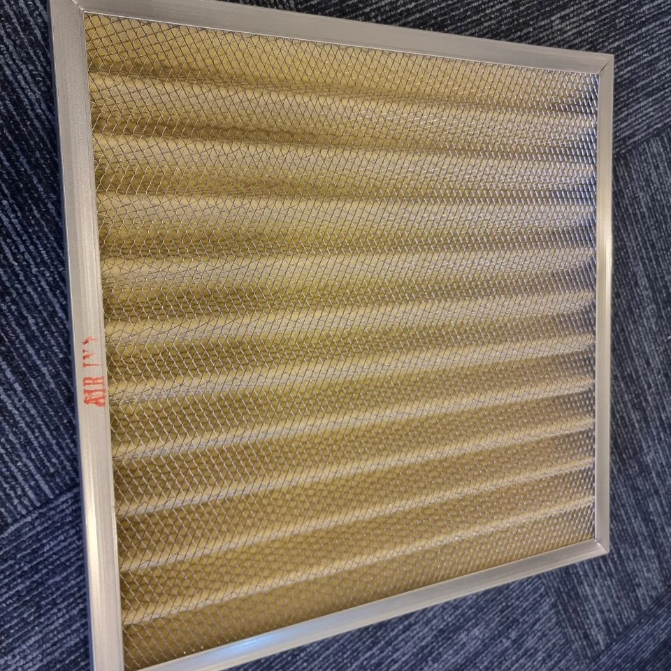 Картонная рама HVAC 16x20x1 Merv 8 11 13 плиссированная панель из синтетического волокна с фильтром индивидуальные размеры производственные предприятия